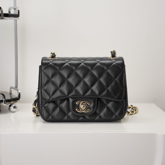 CHANEL         . Handbags - CHANEL Black Quilted Crossbody Bag